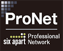 株式会社グラビティ・ワークスはSixApart（シックス・アパート社）社　公式パートナー企業　Pro-net会員です
